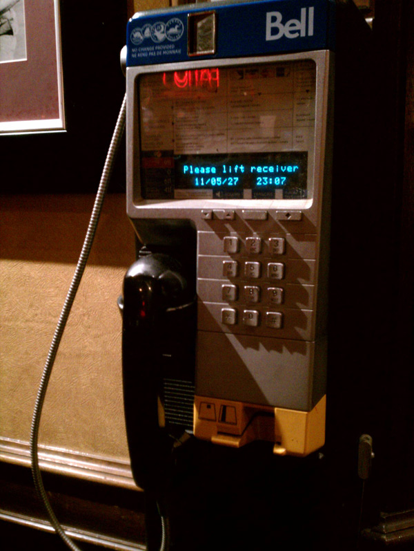 toronto pay phone