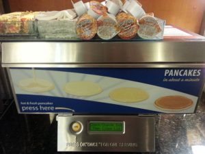 Holiday Inn Express Hot Fresh Instant Pancake