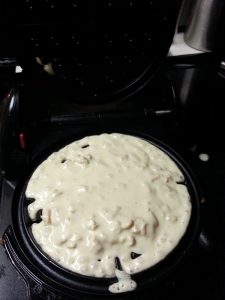 full-of-chicken-in-waffle-batter-iron
